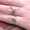Bague Bague Florale Emeraude, rubis & saphirs 58 Facettes 25930
