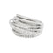 Bague 53 Bague Messika "Meli-Melo" en or blanc et diamants. 58 Facettes 31075