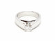 Bague 54 Bague Solitaire Or blanc Diamant 58 Facettes 578738RV