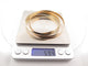 Bracelet bracelet 3 anneaux en or jaune blanc et rose 18k 23 cm trinity 58 Facettes 257839