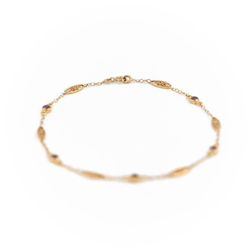 Bracelet Bracelet Filigrane Or jaune Rubis 58 Facettes 1907927CN