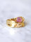 Bague Bague vintage Toi & Moi, tourmaline rose et citrine 58 Facettes