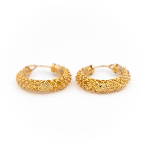 Boucles d'oreilles Boucles d'oreilles Créoles Or jaune 58 Facettes 1763519CN