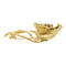 Broche Broche fleur or jaune et diamants. 58 Facettes 31887