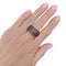Bague 54 Bague Pomellato, "Arabesque", or rose, titane. 58 Facettes 32313