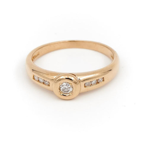 Bague 53 Bague Solitaire Or jaune Diamant 58 Facettes 1649076CN