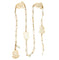 Collier Sautoir Pomellato "Ming", or rose et diamants bruns. 58 Facettes 31403