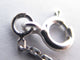 Collier collier CHAUMET pendentif coeur lien 40cm en or blanc 18k diamants 58 Facettes 247053