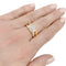 Bague 53 Bague Chopard, "Happy Diamonds", or jaune, diamant. 58 Facettes 32122