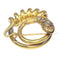 Broche Broche serpent, diamants, rubis 58 Facettes 23009-0010