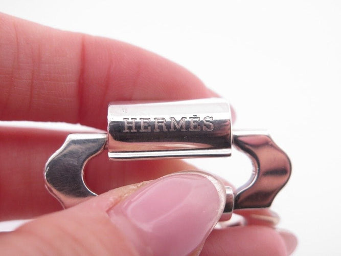 Bracelet vintage bracelet HERMES ondine t 16 cm en argent massif 925 58 Facettes 257680