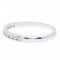 Bague 51 Bague Alliance Or blanc Diamant 58 Facettes 2283246CN