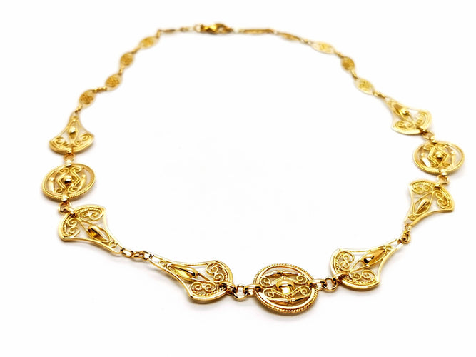 Collier Collier Filigrane Or jaune 58 Facettes 1186479CD