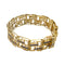 Bracelet Bracelet vintage, or jaune, émail. 58 Facettes 31987