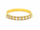 Bague 55 Bague Alliance Or jaune Diamant 58 Facettes 06336CD