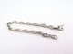 Bracelet vintage bracelet HERMES chaine d'ancre mini de percin en argent 925 58 Facettes 256618