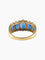 Bague deux ors Diamants Saphirs ovales 58 Facettes