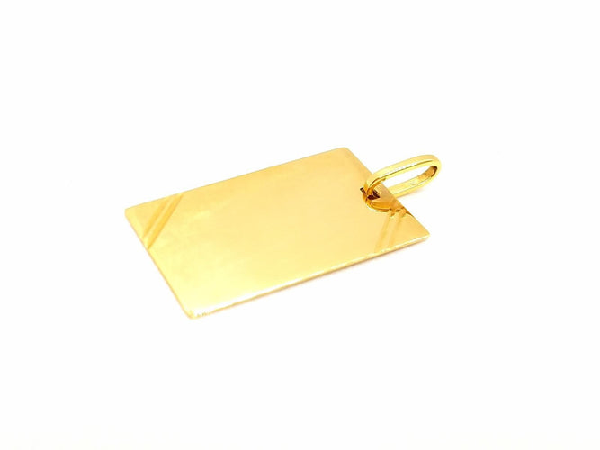 Pendentif Pendentif Plaque Or jaune 58 Facettes 798102CD