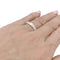 Bague 57 Alliance Boucheron "Quatre Radiant Edition" or blanc. 58 Facettes 33490