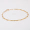 Bracelet Fin bracelet gourmette alternée 58 Facettes CVBR55