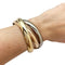Bracelet Bracelet Cartier, "Trinity", 3 tons d'or. 58 Facettes 31278