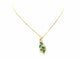 Collier Collier Chaîne + pendentif Or jaune Emeraude 58 Facettes 06591CD
