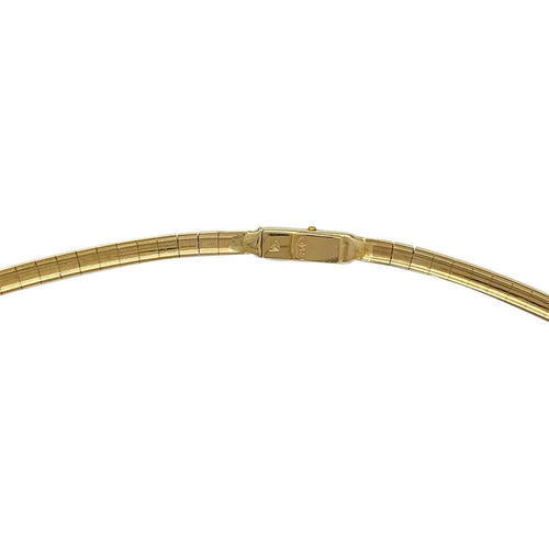 Collier Collier Stern omega or jaune, diamants. 58 Facettes 31881