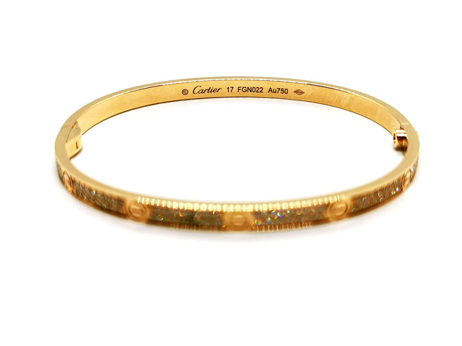 Bracelet Cartier Bracelet Love Or jaune Diamant 58 Facettes 1426688CN