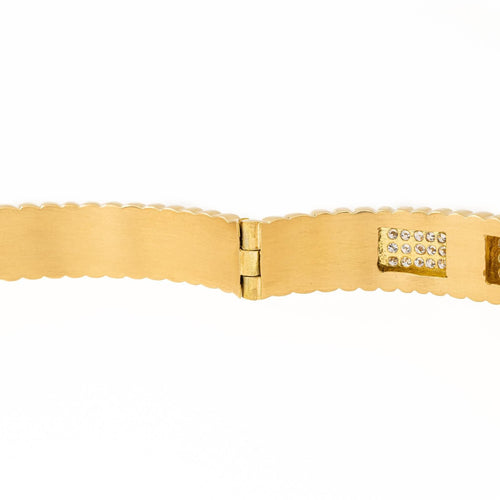 Bracelet Bracelet Manchette Or jaune Diamant 58 Facettes 1718909CN