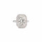 Bague Bague Art Déco Diamant Taille Ancienne Platine 58 Facettes