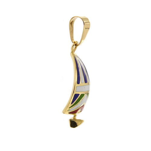 Pendentif Pendentif voilier 58 Facettes 23109