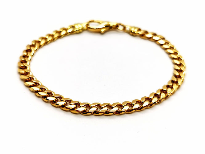 Bracelet Bracelet Maille gourmette Or jaune 58 Facettes 1167360CD