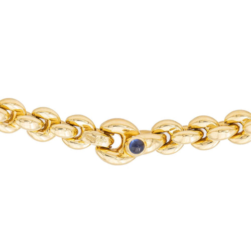 Collier Caplain Saint André Collier Or jaune saphir 58 Facettes 2569369CN
