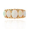 Bague 52 Bague jarretière opales et diamants 58 Facettes 21-135A