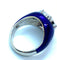 Bague Bague diamants émaillés bleus 58 Facettes