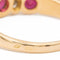 Bague 63 Bague Or jaune rubis 58 Facettes 2296958CN