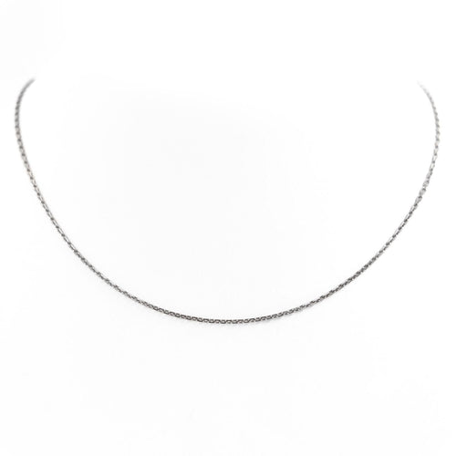 Collier Collier Maille forçat Or blanc 58 Facettes 1639508CN