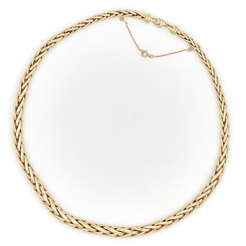 Collier Collier Maille palmier Or jaune 58 Facettes 1835784CN