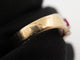 Bague 56 bague en or jaune 18k t56 pavage de 42 diamants 0.63ct & 5 rubis 2.5ct 58 Facettes 251212