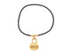 Collier collier HERMES quitte ou double + pendentif cadenas 2003 annee mediterranee 58 Facettes 257869