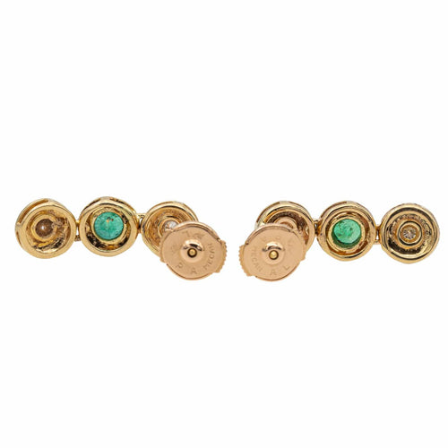 Boucles d'oreilles Boucles d'oreilles Pendantes Or jaune Emeraude 58 Facettes 2551622CN