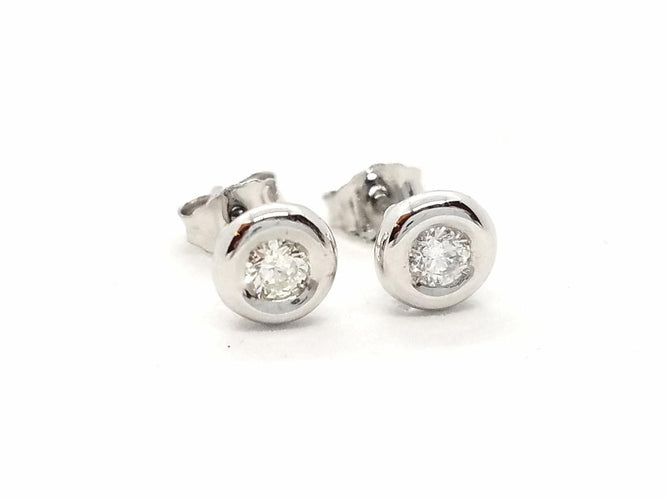 Boucles d'oreilles Boucles d'oreilles Or blanc Diamant 58 Facettes 579259RV