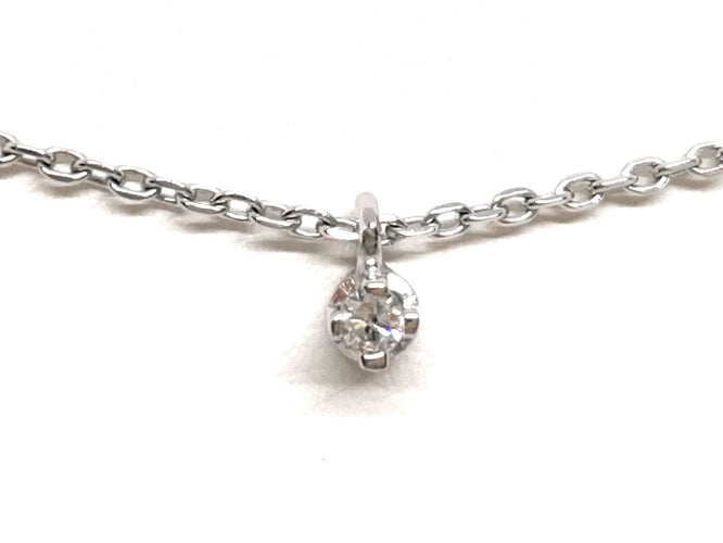 Collier Collier Maille forçat Or blanc Diamant 58 Facettes 1606393CD