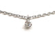 Collier Collier Maille forçat Or blanc Diamant 58 Facettes 1606393CD