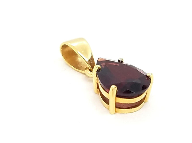 Pendentif Pendentif Or jaune Grenat 58 Facettes 06577CD