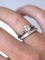 Bague Alliance Américaine Art Déco diamants 58 Facettes