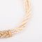 Collier Collier en perles multirangs et fermoir en diamants 58 Facettes
