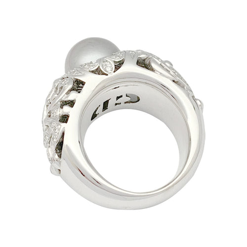 Bague 55 Bague Dior, "Désirée", or blanc, diamants. 58 Facettes 31440