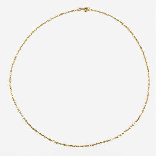 Collier Chaîne maille forçat or jaune 58 Facettes 20-284