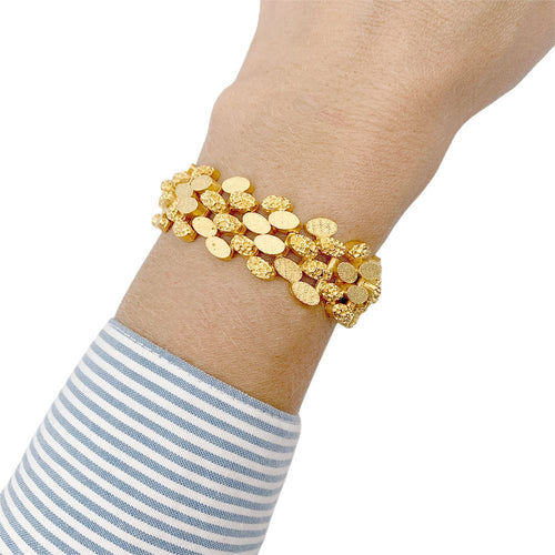 Bracelet Bracelet vintage Mellerio en or jaune. 58 Facettes 33082